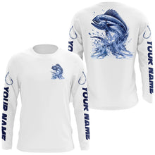 Load image into Gallery viewer, Mahi Mahi Long Sleeve Fishing Shirts, Mahimahi Custom Fishing Jerseys Saltwater Fishing Gifts IPHW6884