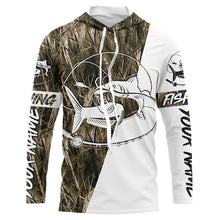 Load image into Gallery viewer, Catfish Fishing Grass Camo Custom Long Sleeve Fishing Shirts, Catfish Tournament Fishing Jerseys IPHW5778