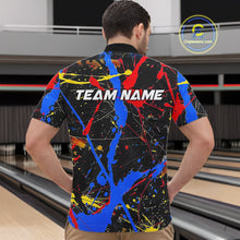 Load image into Gallery viewer, Personalized Colorful Bowling Shirts For Men And Women, Custom Name Bowling Team Jerseys IPHW6181