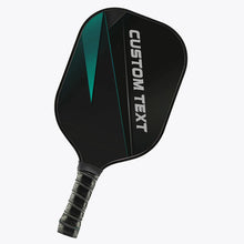 Load image into Gallery viewer, Personalized Black And Blue Pickleball Paddle With Names, Pickleball Team Paddle Pickleball Gifts IPHW7244