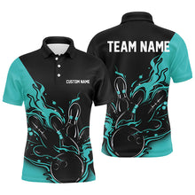 Load image into Gallery viewer, Personalized Bowling Strike Shirts For Bowling Team, Multi-Color Striking Bowling Team Jerseys For Men, Women IPHW5936