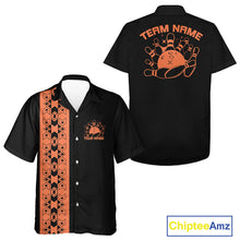 Load image into Gallery viewer, Custom Vintage Tribal Bowling Shirt For Men And Women, Bowling Team Button Up Shirt IPHW10063