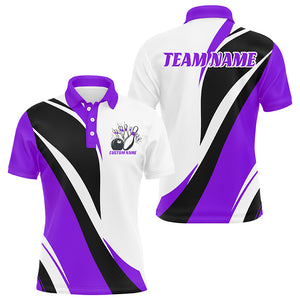 Personalized Multi-Color Bowling Team Jerseys, Bowling Tournament Shirts Bowling Apparel For Men And Women IPHW6559