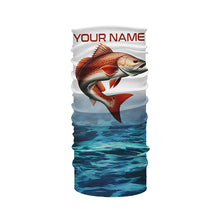 Load image into Gallery viewer, Personalized Redfish Fishing Jerseys, Redfish Puppy Drum Saltwater Tournament Fishing Shirts IPHW5700