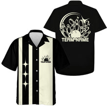 Load image into Gallery viewer, Custom Classic Vintage Bowling Team Shirts, 50S Retro Bowling Button Up Shirt IPHW10089