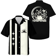 Load image into Gallery viewer, Custom Classic Vintage Bowling Team Shirts, 50S Retro Bowling Button Up Shirt IPHW10089
