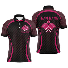 Load image into Gallery viewer, Custom Pink Pickleball Shirts For Men, Men'S Pickleball Outfit Pickleball Team Shirts IPHW7443