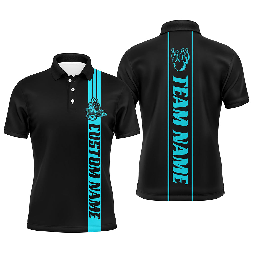 Custom Multi-Color Bowling Polo / Quarter-Zip Shirts For Men And Women, Bowling League Uniform For Bowlers IPHW6577