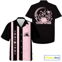 Load image into Gallery viewer, Custom Classic Vintage Bowling Team Shirts, 50S Retro Bowling Button Up ShirtIPHW10871