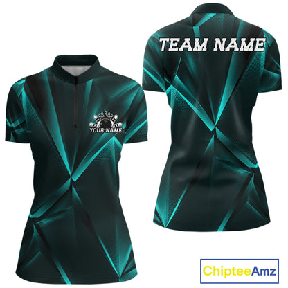 Teal and black sports jersey with 'TEAM NAME' text on a white background