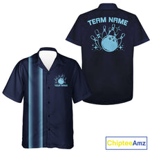 Load image into Gallery viewer, Custom Classic 50S Style Bowling Unisex Hawaiian Shirts, Vintage Bowling Team Outfit IPHW10065