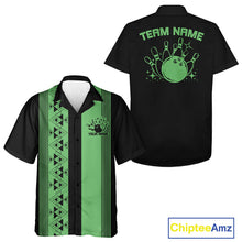 Load image into Gallery viewer, Custom Classic 50S Style Bowling Hawaiian Shirts, Vintage Bowling Team Outfit IPHW10067