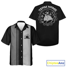 Load image into Gallery viewer, Custom Retro Bowling Hawaiian Shirts For Men And Women, Vintage Bowling Team Shirt IPHW10083