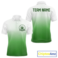 Load image into Gallery viewer, Custom Name Green Bowling Jerseys For Men, Bowling League Polo Shirt Bowler Outift IPHW10658