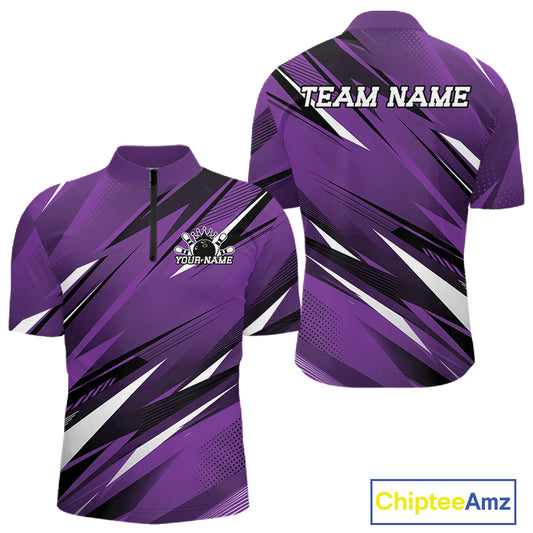 Purple sports jersey with black and white patterns, 'Team Name' text, and Chiptee Amz branding.