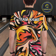 Load image into Gallery viewer, Custom Colorful Bowling Tournament Men Polo Shirt, Bowling League Shirt Team Jerseys IPHW11434
