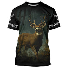 Load image into Gallery viewer, Deer Hunting Customize Name 3D All Over Printed Shirts, personalized Deer hunting apparel NQS698