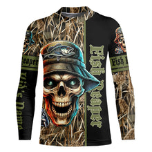 Load image into Gallery viewer, Fish Reaper Camo Customize Name 3D All Over Printed Fishing Shirts, Personalized Gifts NQS212