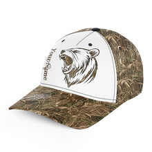 Load image into Gallery viewer, Bear hunting Custom hunting hat, bear tattoo hat Unisex Hunting Baseball hat NQS1990