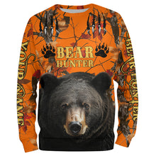 Load image into Gallery viewer, Black Bear Hunting Customize Name 3D All Over Printed Shirts Personalized Hunting gifts NQS637