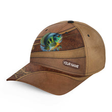 Load image into Gallery viewer, Bluegill fishing hats for men, women custom name baseball best bluegill fisherman fishing hats NQS5617