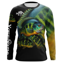 Load image into Gallery viewer, Bluegill Fishing Customize UV protection long sleeves fishing shirts, Personalized Fishing Gift NQS2090