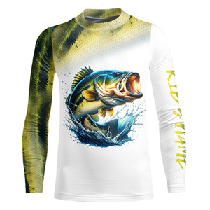 Bass Fishing Customize Name 3D All Over Printed Shirts, Fishing Gift For Father, Men, Women And Kid NQS351