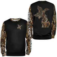 Load image into Gallery viewer, Duck hunting Michigan Waterfowl Camo Customize 3D All Over Printed Shirts Personalized Hunting gift NQS2641