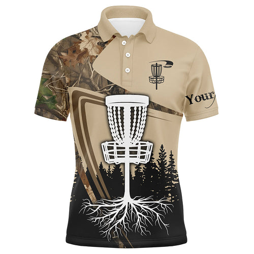 Disc golf polo shirt for men custom camouflage disc golf basket, Disc golf jerseys NQS8532