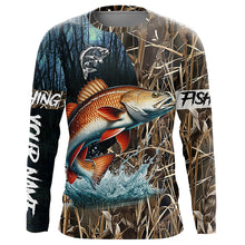 Load image into Gallery viewer, Redfish Puppy Drum Fishing Customize 3D All Over Printed Shirt, Personalized Fishing Gift NQS310