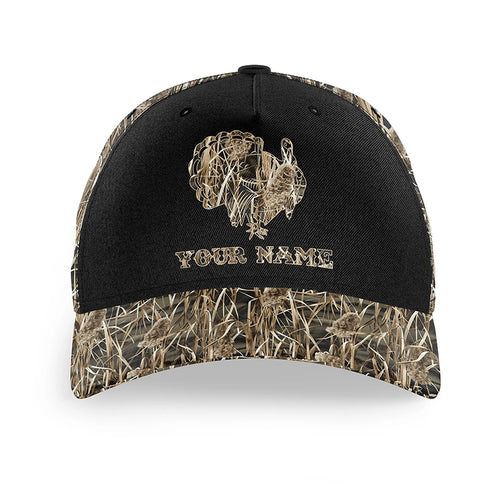 Turkey hunting hat waterfowl camo Custom Unisex hunting Baseball turkey hat cap NQS4193