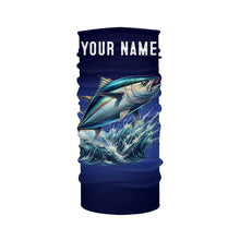 Load image into Gallery viewer, Tuna Fishing blue lightning 3D All Over printed shirts Customized Name Tuna Fishing apparel NQS322