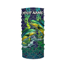 Load image into Gallery viewer, Mahi Mahi Dorado Fishing performance fishing shirt UV protection customize long sleeves NQS644