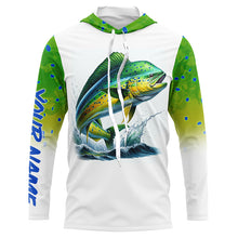 Load image into Gallery viewer, Mahi Mahi Dorado fishing Customized Name 3D All Over print shirts NQS529