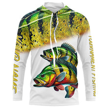 Load image into Gallery viewer, Peacock bass tournament fishing customize name all over print shirts personalized fishing gift NQS181