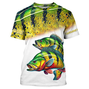 Peacock bass tournament fishing customize name all over print shirts personalized fishing gift NQS181