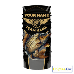 Personalized Black Carp Fishing jerseys, Team Carp Fishing Long Sleeve tournament shirts| Yellow NQS9822