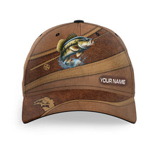 Load image into Gallery viewer, Smallmouth Bass fishing hats for men, women custom baseball Smallmouth Bass fisherman fishing hats NQS8624