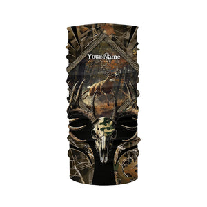 Deer Hunting Skull Camo Reaper Customize Name 3D All Over Printed Shirts Personalized gift NQS721