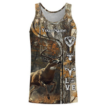 Load image into Gallery viewer, Deer Hunter big game hunting camo Custom Name 3D All over print hunting shirts NQS730