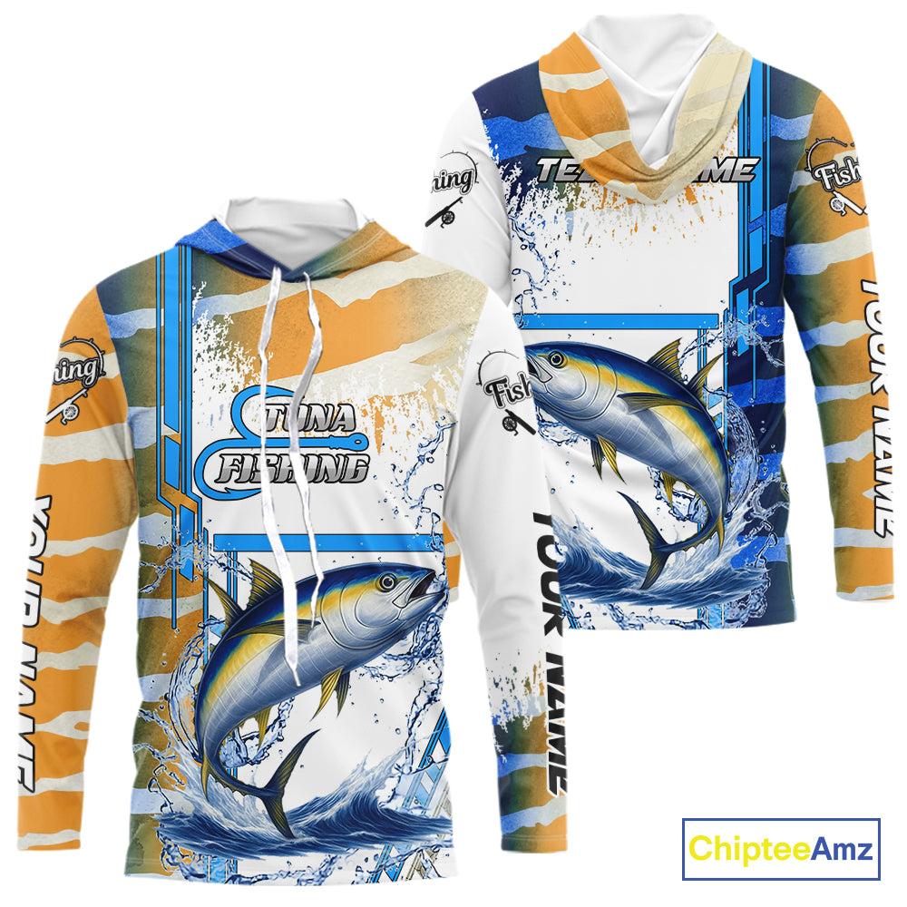 Tuna fishing scales custom Tuna fishing team jerseys, Tuna fishing apparel NQS9998