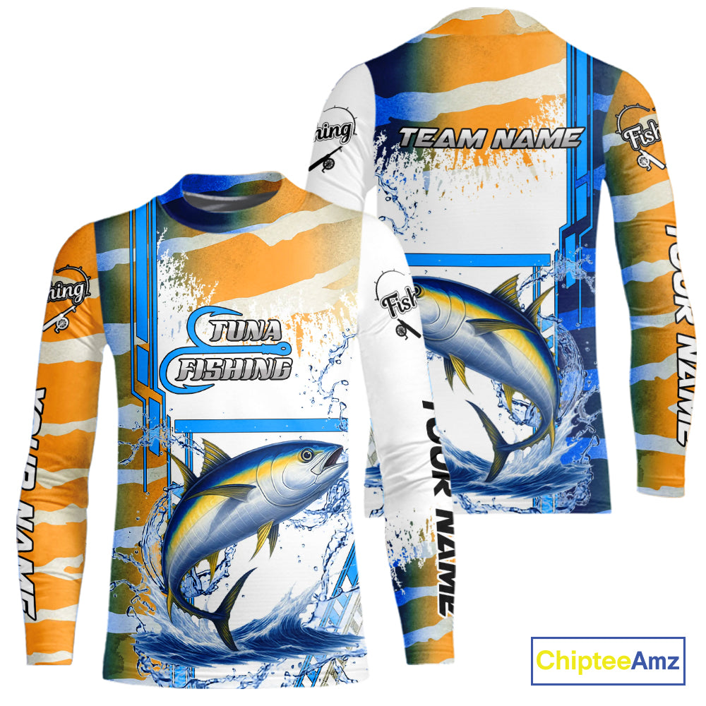 Tuna fishing scales custom Tuna fishing team jerseys, Tuna fishing apparel NQS9998
