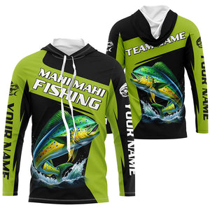 Mahi Mahi fishing Custom Long Sleeve Tournament Fishing Shirts, Performance Dorado Fishing Jerseys NQS8187