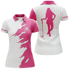 Load image into Gallery viewer, Custom funny women golf polo shirts multi-color, ladies golf tops, golfing gifts NQS4274