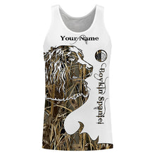 Load image into Gallery viewer, Boykin Spaniel best hunting dog camo shirts - personalized waterfowl camo dog hunting shirts NQSD15