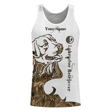 Load image into Gallery viewer, Labrador Retriever Hunting dog Camo Customize 3D All Over Printed Shirts, gift For Dog Lovers NQS691