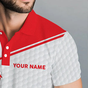 Personalized Canadian flag patriotic golf white Mens golf polo shirts custom mens golf wears NQS9356