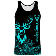 Load image into Gallery viewer, Deer Hunting serenity blue Camo Customize Name 3D All Over Printed Shirts Personalized Hunting gifts NQS2628