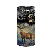 Load image into Gallery viewer, Deer hunting Skull camo Custom Name 3D All over print shirts - personalized hunting gifts - NQS729