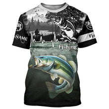 Load image into Gallery viewer, Largemouth Bass Customize Name 3D All Over Printed Shirts Personalized Fishing gift NQS627